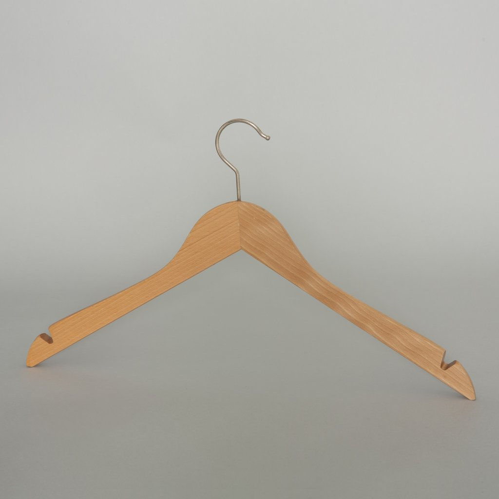 cintre haut couleur bois