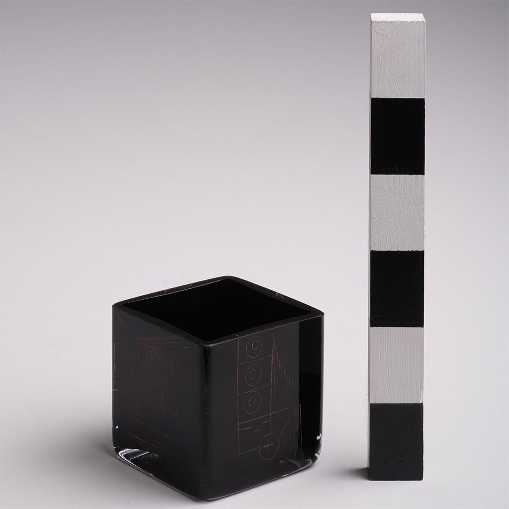Vase en verre