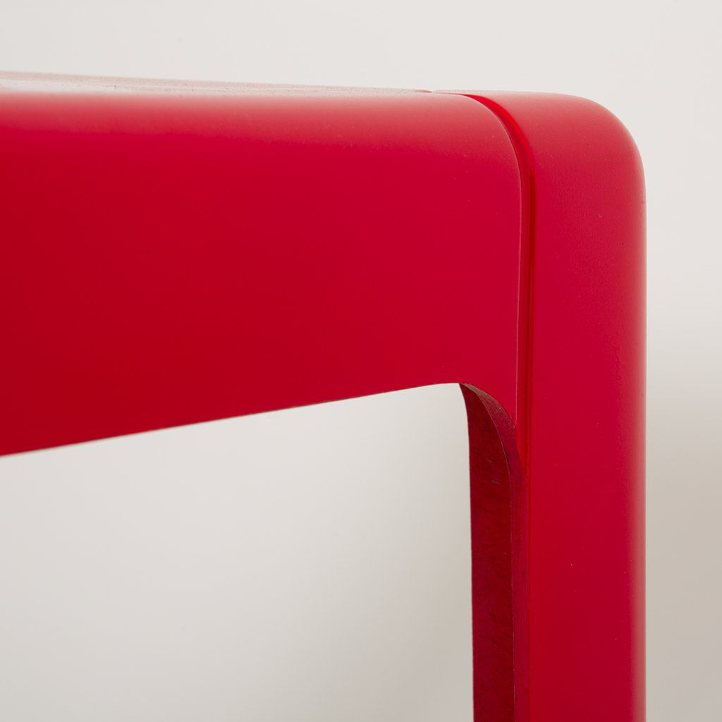 Table berthier rouge